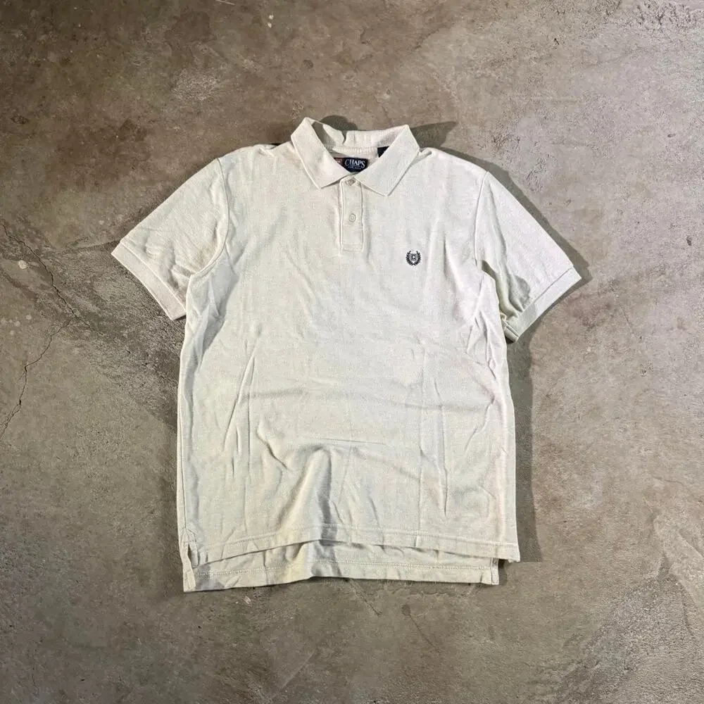 Y2K Cream Chaps Ralph LaurenPolo Shirt